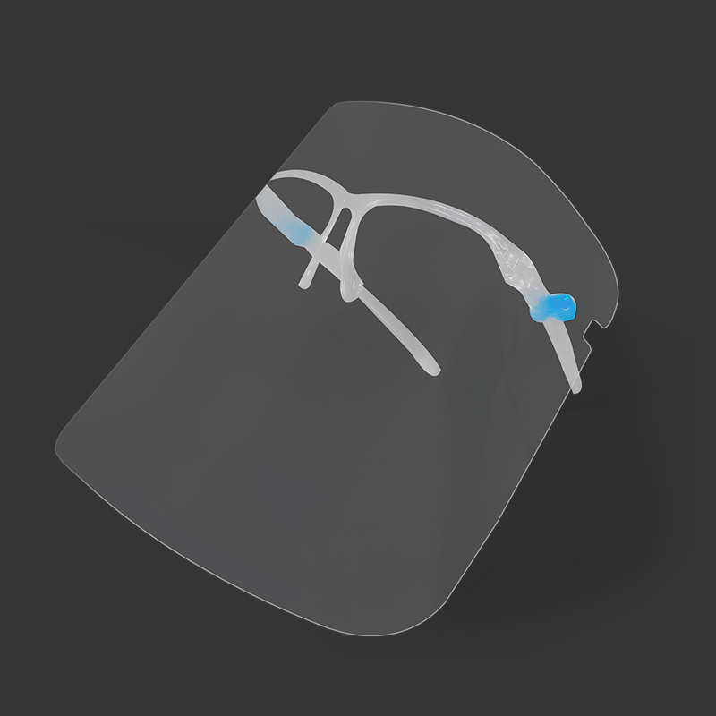 Transparent Factory Sales Plastic Eye Protective Face Shield Widely Used Face Shield