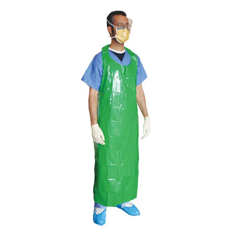 Plastic Disposable Apron Full Body Coverage High Quality for Medical and Household