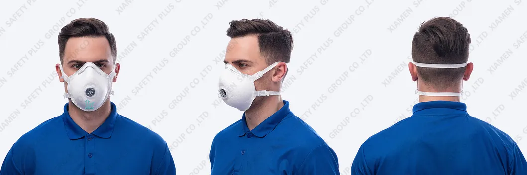 Wearing FFP3 Face Mask