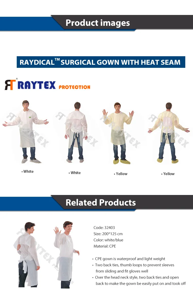 Protective Isolation Gown