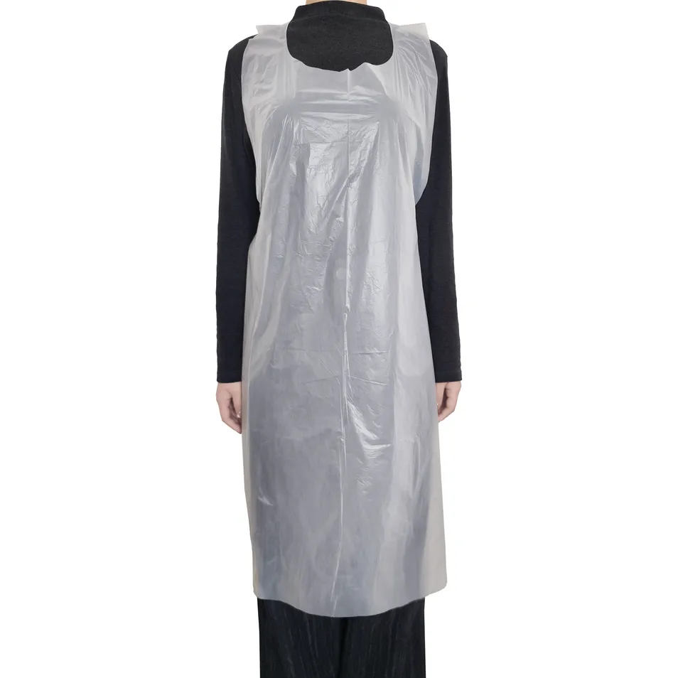 Disposable Polyethylene Apron with Size 70*110, 80*120