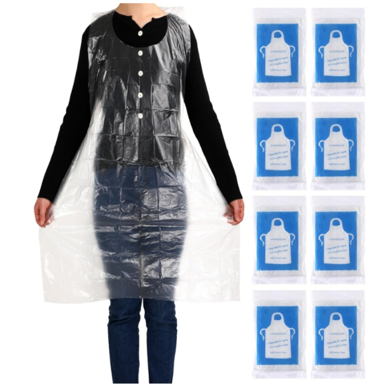 Premium Disposable Medical Poly Aprons for Safety and Protection
