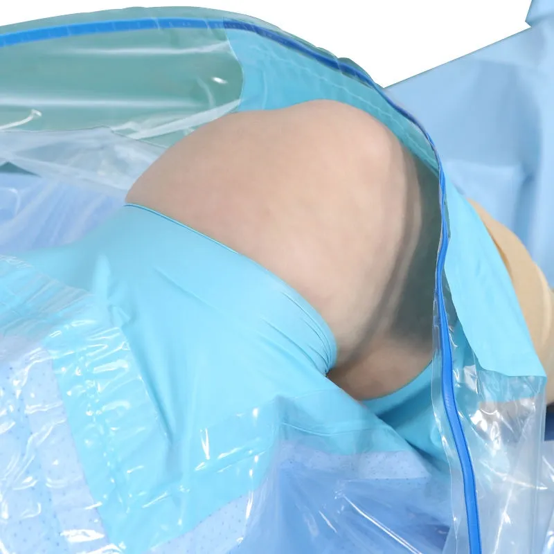 Disposable Biodegradable Sterile SMS Surgical Knee Drape