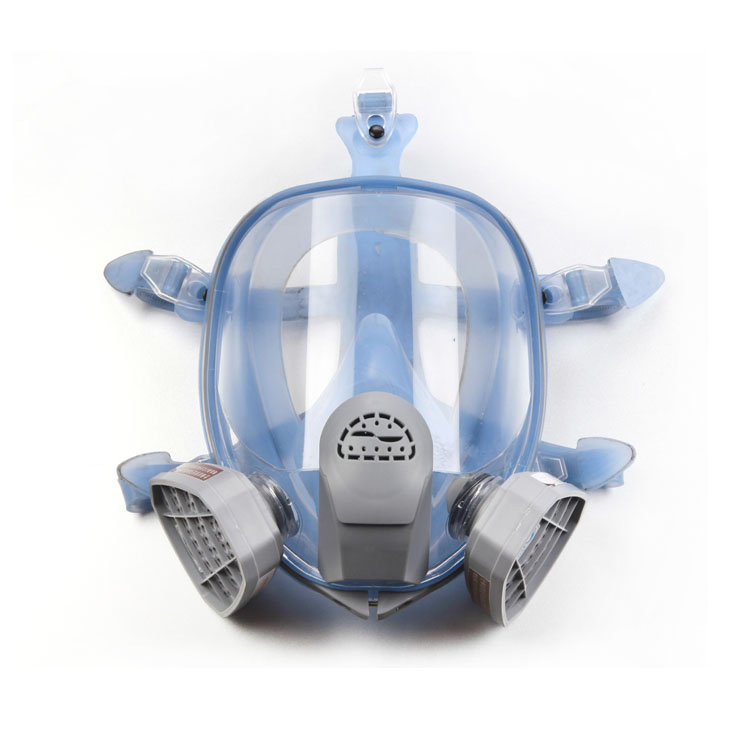 Manufacturer Full Face Gas Mask Protector Respirator Double Filter Gas Mask