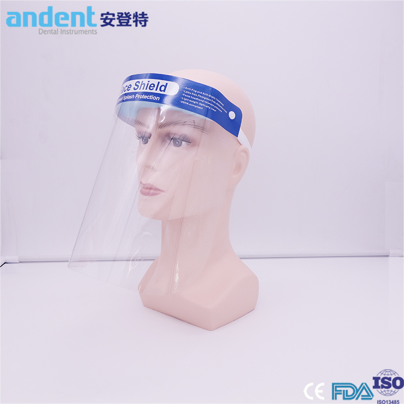 Dental Material Plastic Medical Disposable Face Shield