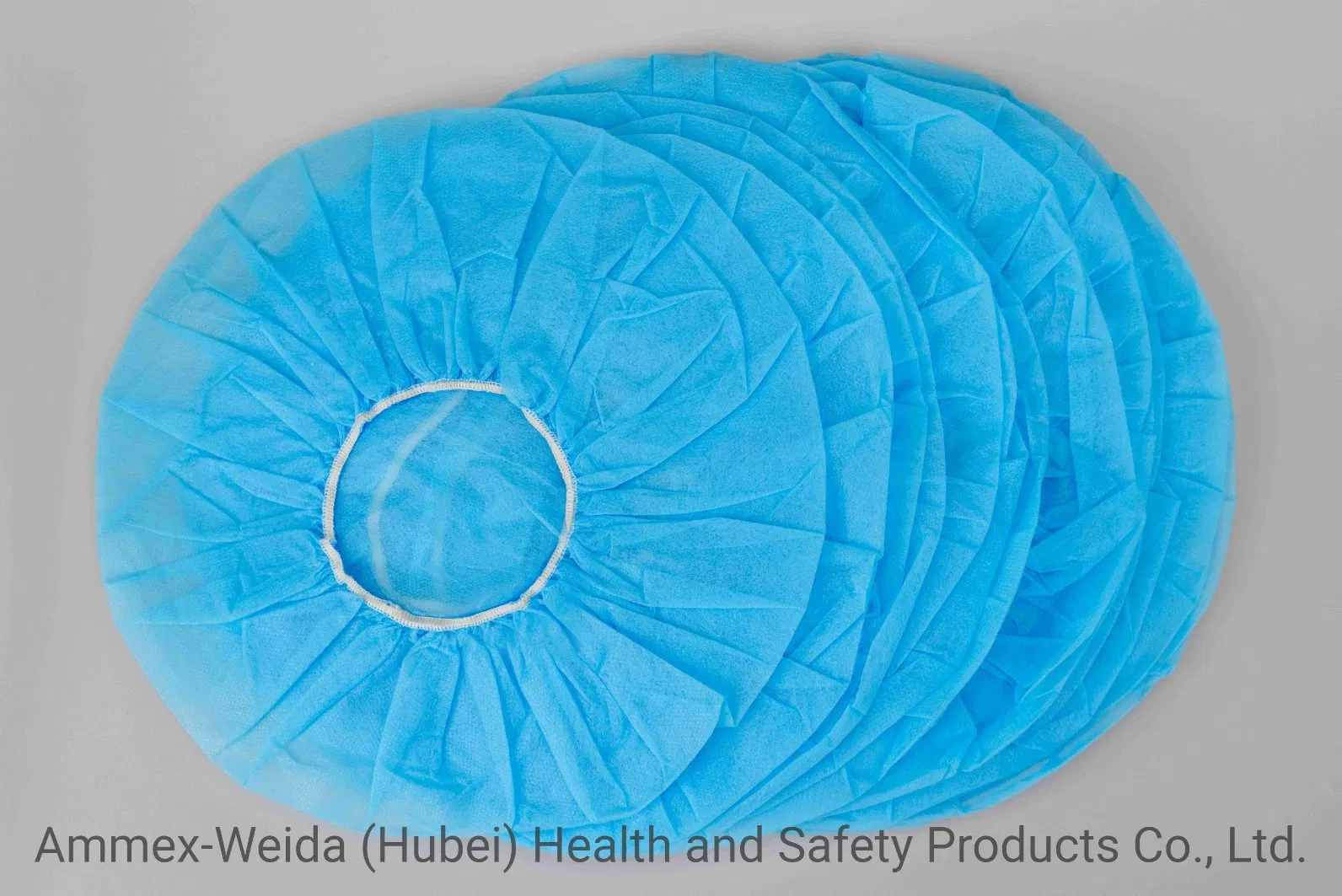 Medical Use Non-Woven Nurse Cap with Hand-Made Single Elastic Rubber Disposable PP Bouffant Cap