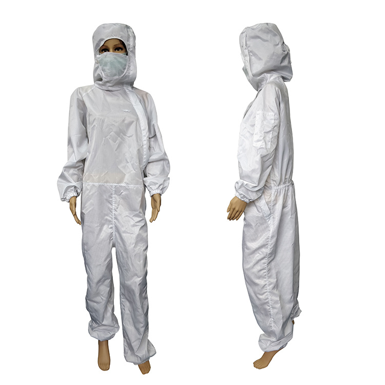 Assembly Line Work Wear Conductive ESD Anti-Static Garment