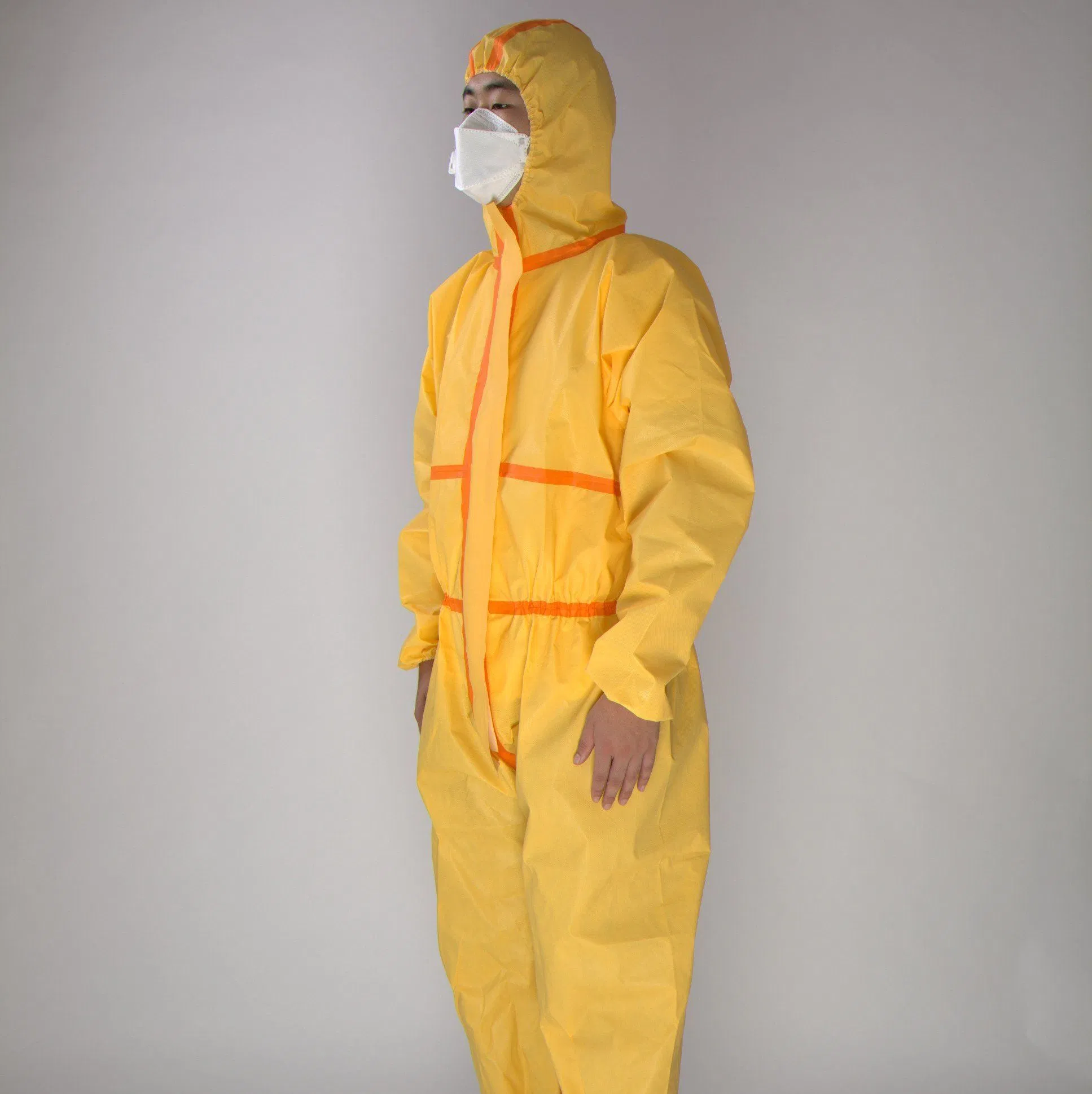 Chinese All Over Zipper Protective Suit Wholesale with Protective Suit Price Chemical
