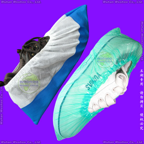 Protective Surgical/Medical/Waterproof/Clear Plastic/PE/Poly/HDPE/LDPE/CPE/Nonwoven Disposable PP Shoe Cover for Hospital/Lab/Food Processing Industry Service