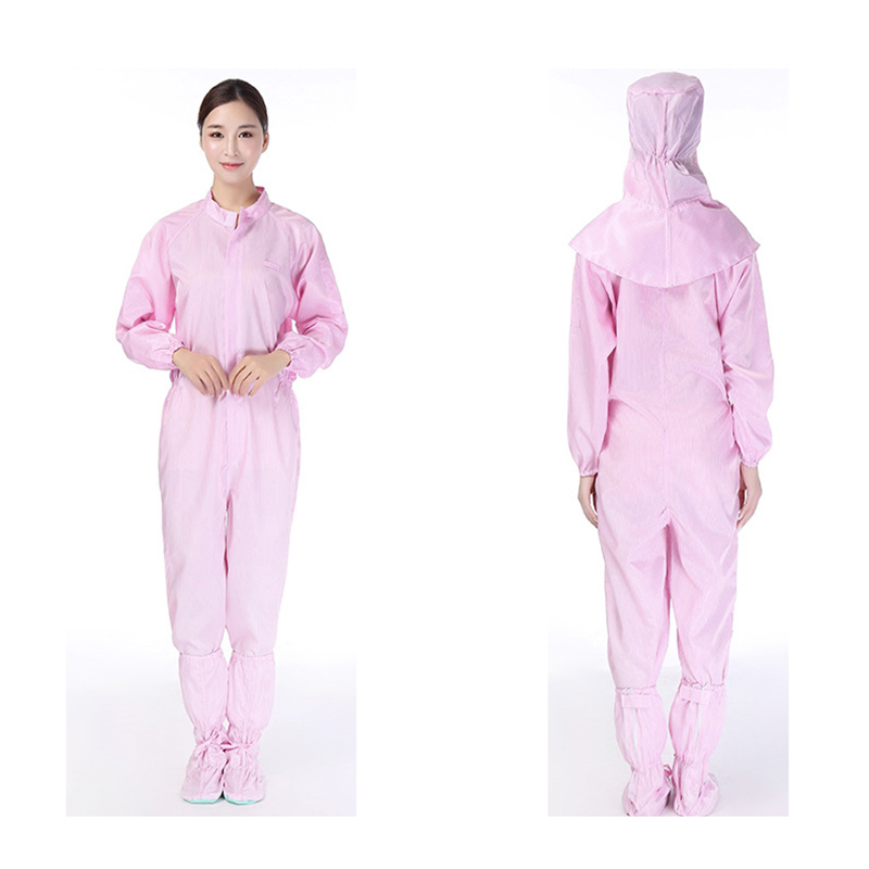 Colorful Washable Lightweight ESD Lab Smock Anti Static Garments for Professionals