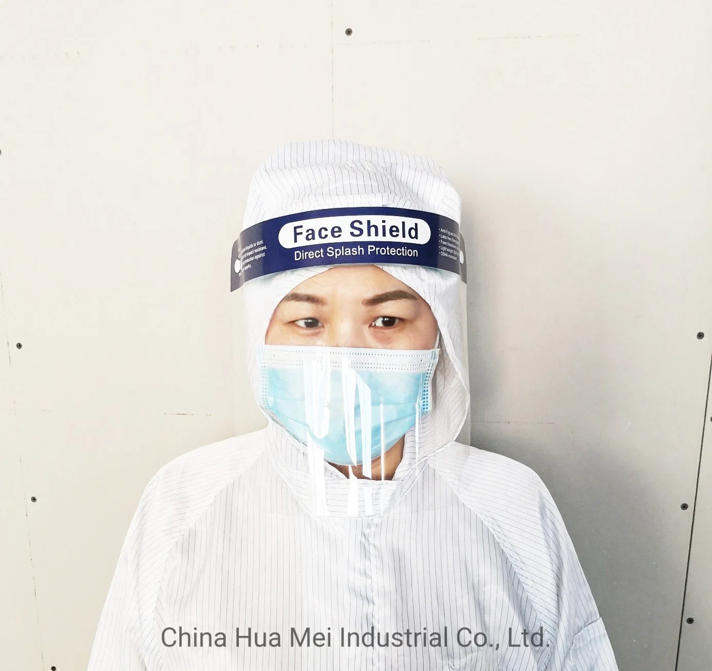 Disposable Medical Protective Face Mask Shield with CE ISO