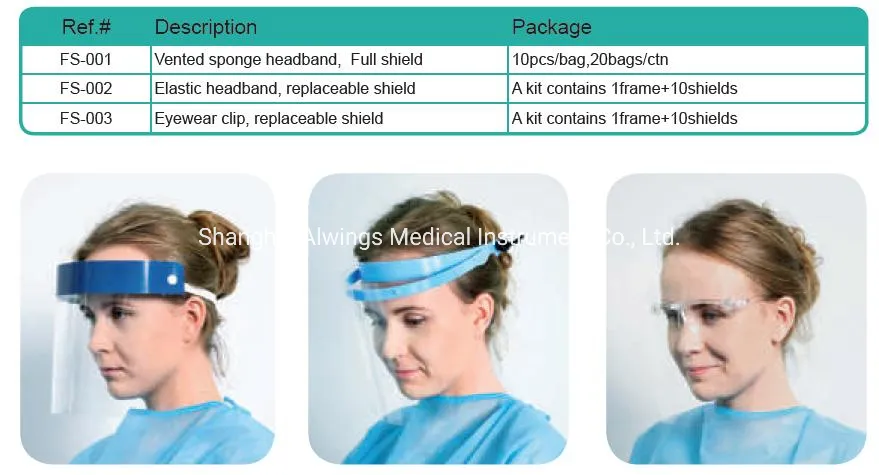 Medical Face Shield Detail 2