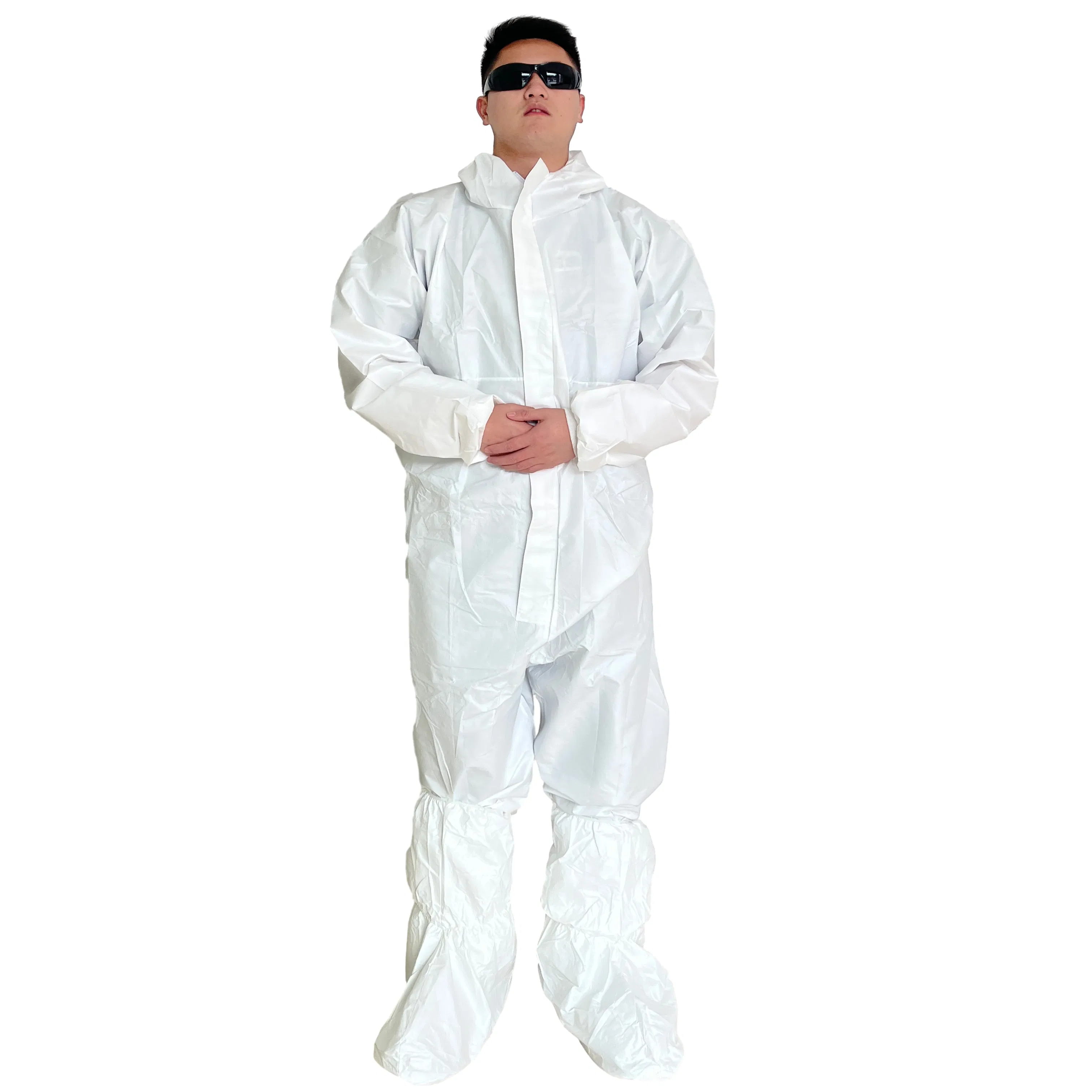 Disposable Chemical Protection Suit for Safe Medical Application Disposable Chemical Protection Suit Medical Chemical Protective Suit