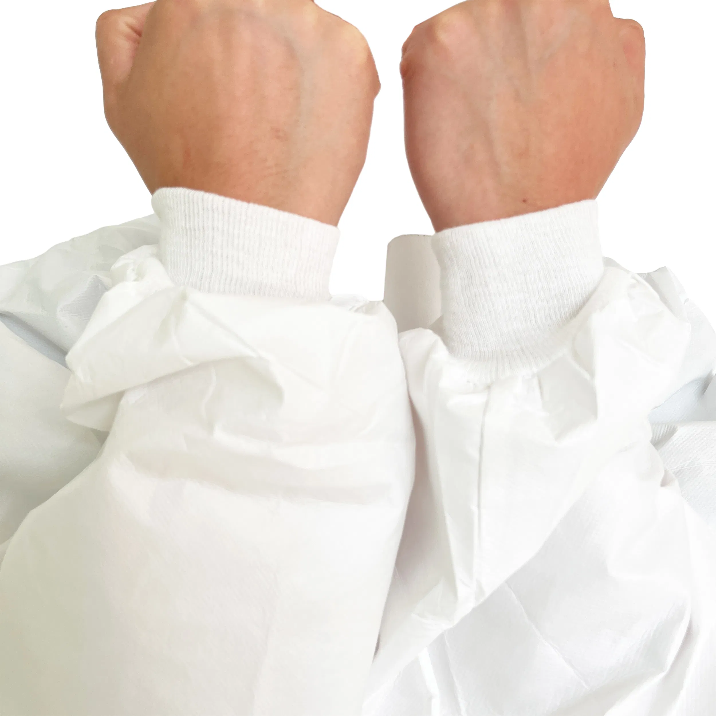 Herun Non Woven Disposable Chemical Resistant Coverall Suit for Safety Chemical Resistant Coverall Suit Disposable Protective Coverall