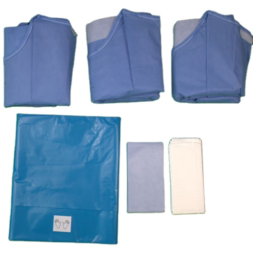 Medical Disposable Sterilized Surgical Drape Ophthalmology Eye Operation Pack