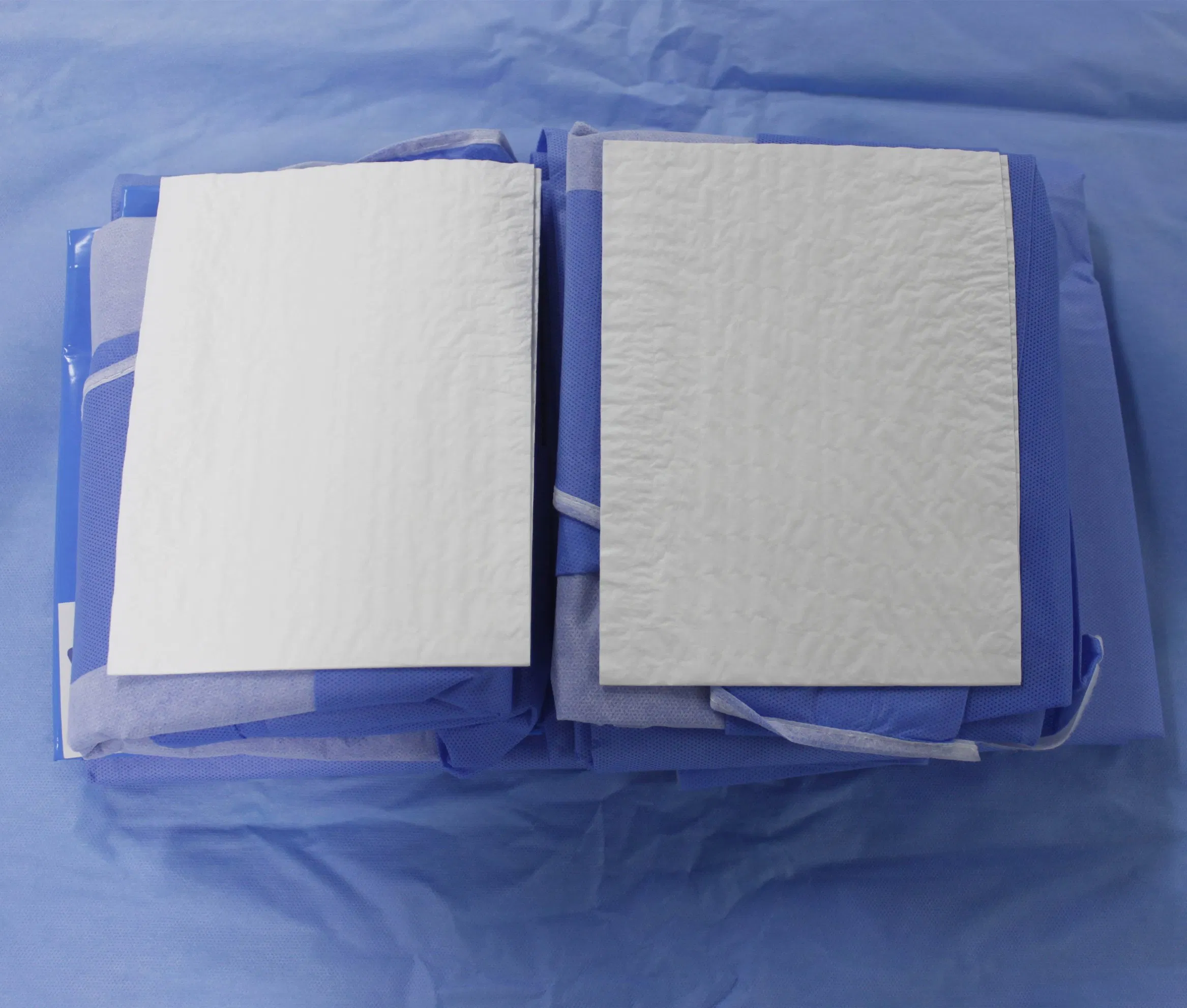 Sterile/Non-Sterile Surgical Universal Packs with Surgical Gowns/Drapes for Surgery Operation