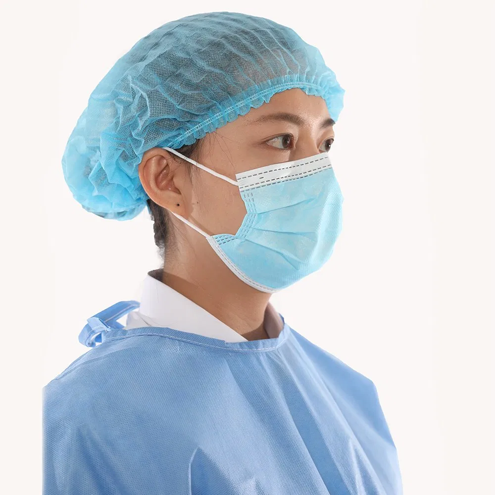 Medical Bouffant Mob PP Non Woven Cap Disposable Hair Net