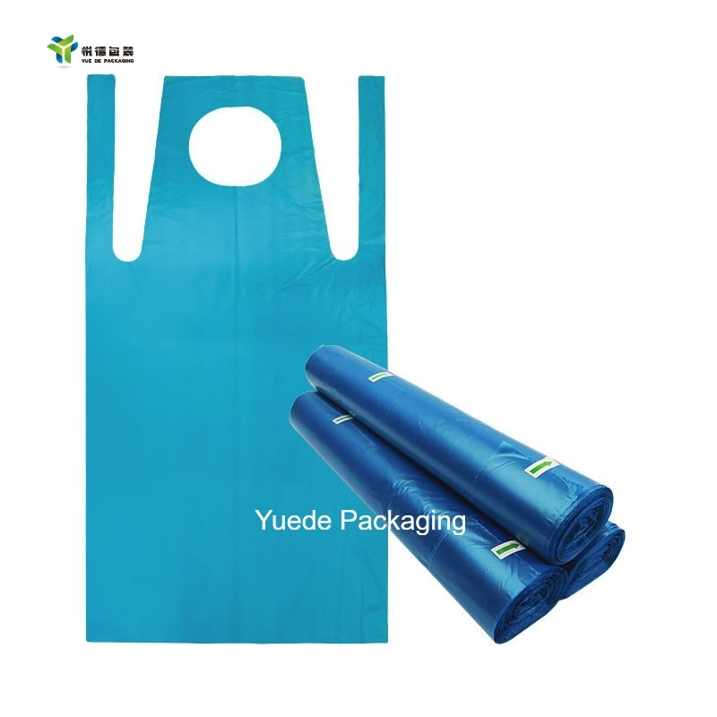 Customizable Disposable Apron, PE Plastic Apron with Personalized Size