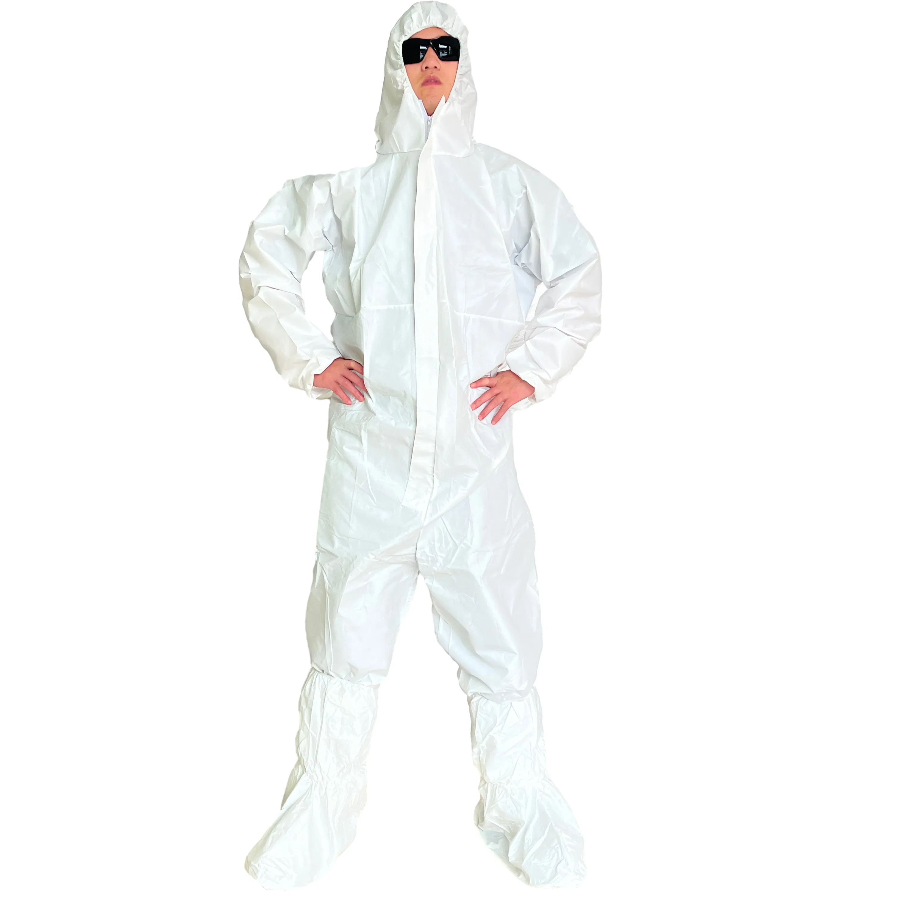 Protective Coverall Suit for Chemical Exposure and Chemical Spray Safety Safety Chemical Exposure Safety Suit
