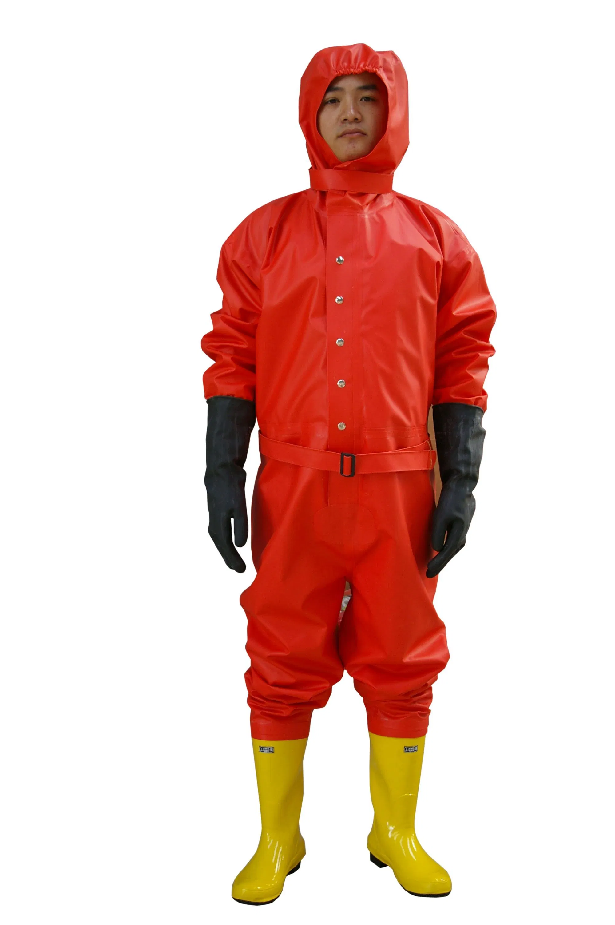PVC Light Type Semi-Enclosed Chemical Protective Suit