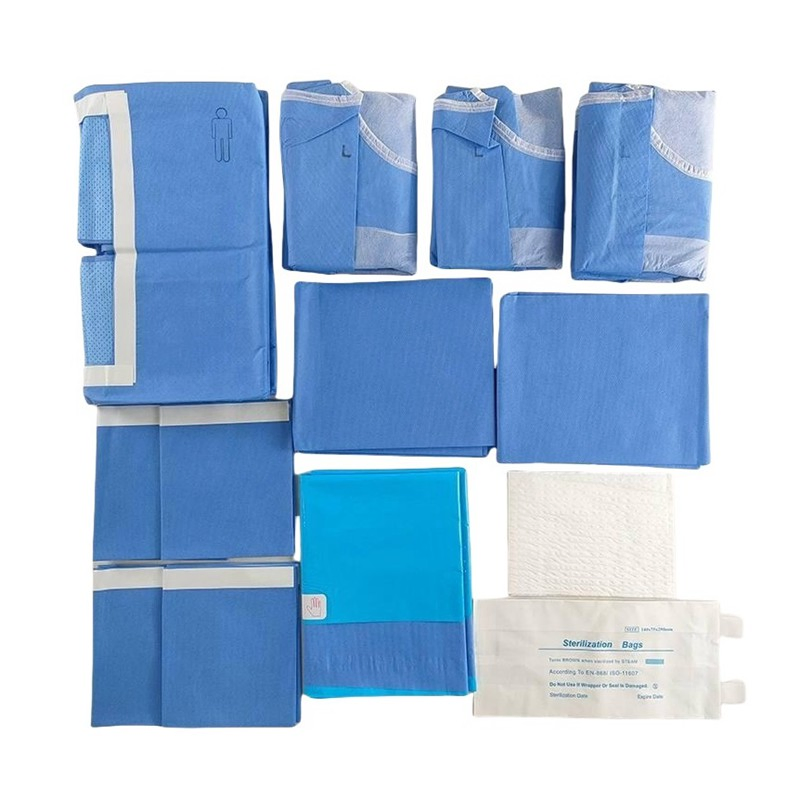 Disposable Intravitreal Injection Surgical Pack, Eye Administration Medications Directly Infusion Drape Operation Kit