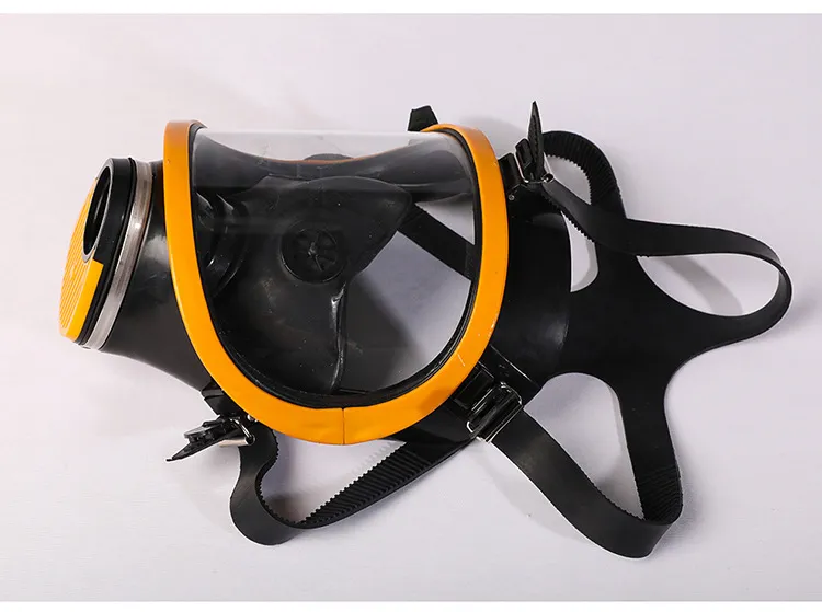 Full Gas Mask Side View