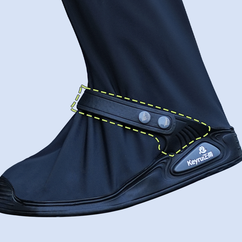 Waterproof Rain Shoe Covers Anti-Slip Overshoes
