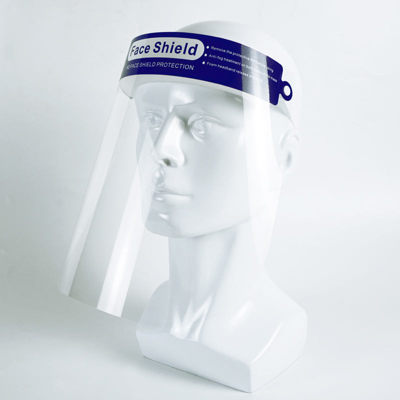Wholesale Faceshield Transparent Disposable Face Sheilds Anti-Fog Protective Face Shield