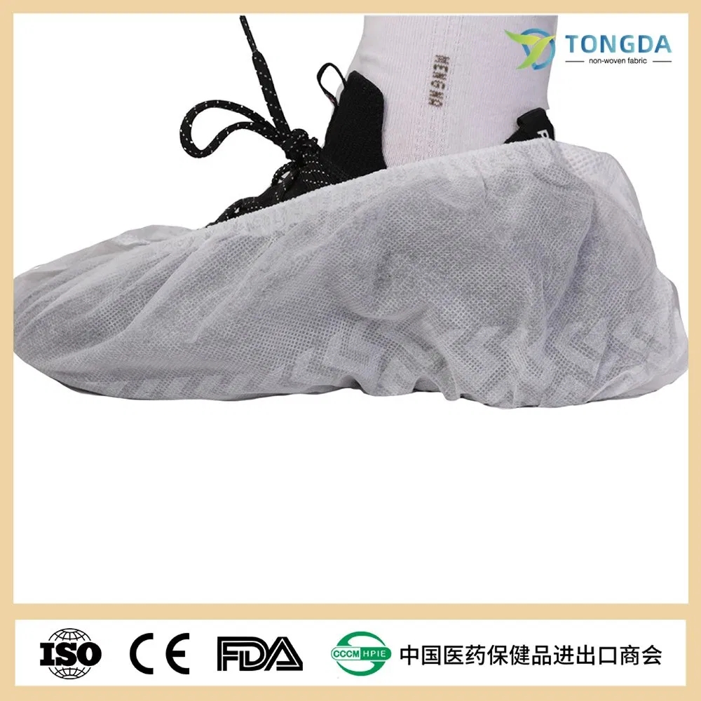 Eco-Friendly Disposable Plastic Shoe Cover Medical PP Shoe Cover