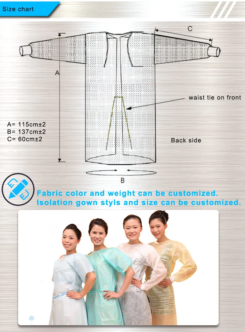 High Performance Isolation Gown