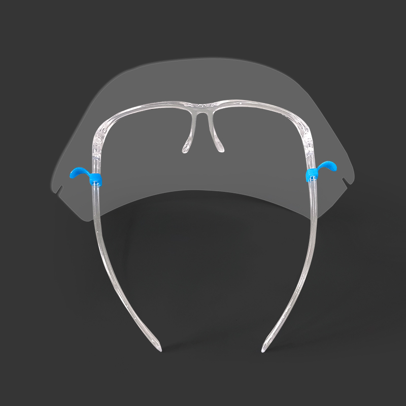 Transparent Factory Sales Plastic Eye Protective Face Shield Widely Used Face Shield