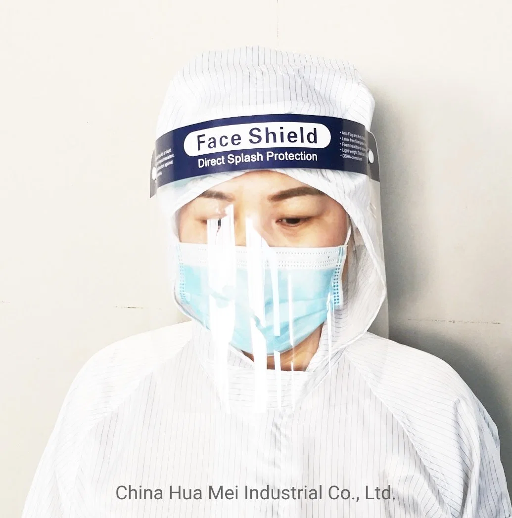 Disposable Medical Protective Face Mask Shield with CE ISO