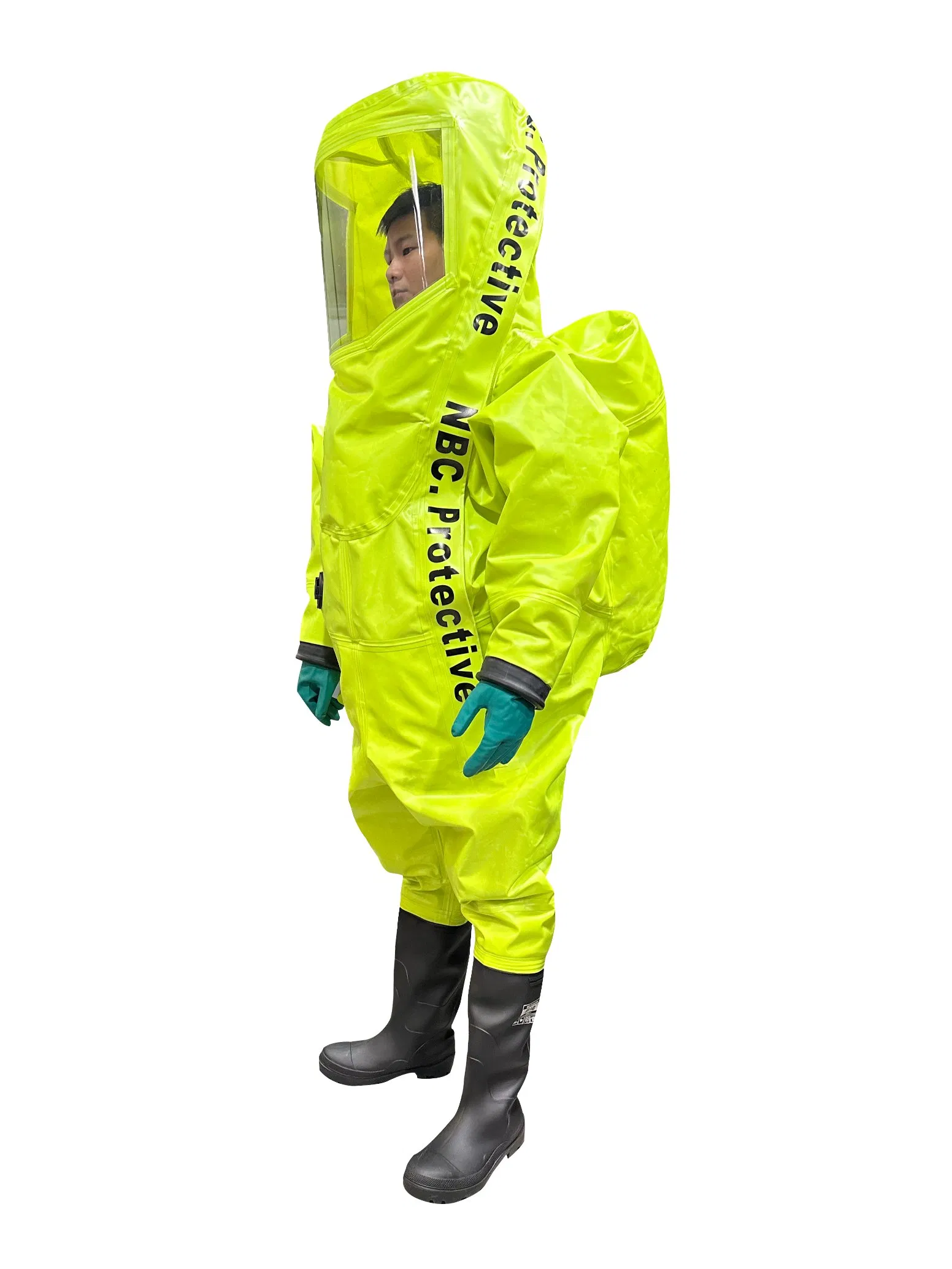 Heavy Duty Cbrn Protective Suit for Emergency Chemical Situations