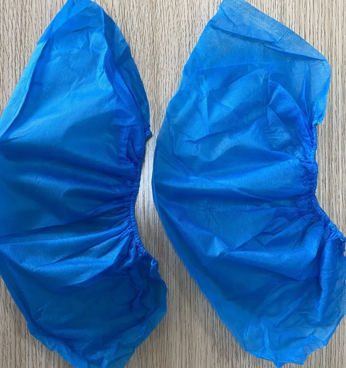 Factory Ready to Ship Blue Disposable Non Woven Shoe Cover Cleanroom