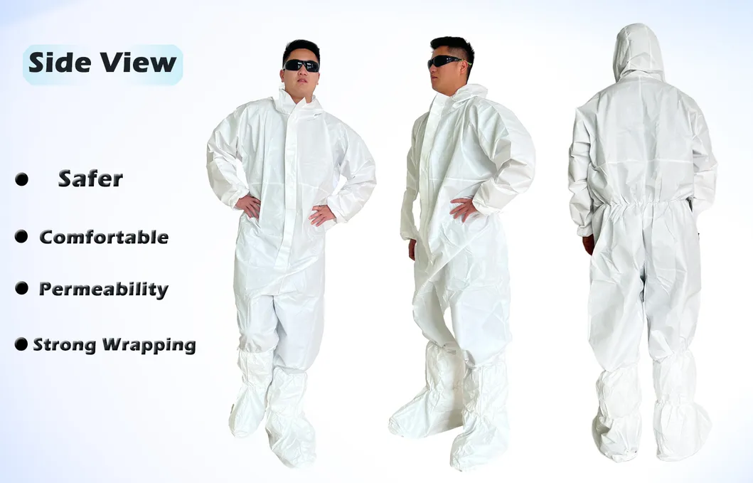 Disposable Protection Suit Detailed View
