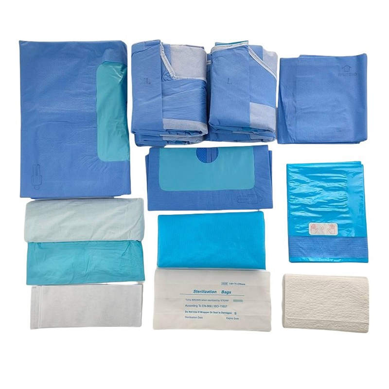 Disposable Intravitreal Injection Surgical Pack, Eye Administration Medications Directly Infusion Drape Operation Kit