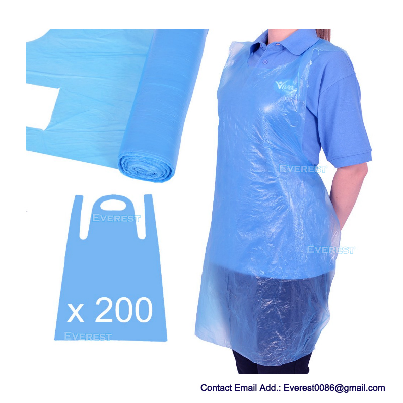 Colorful Disposable PE Apron