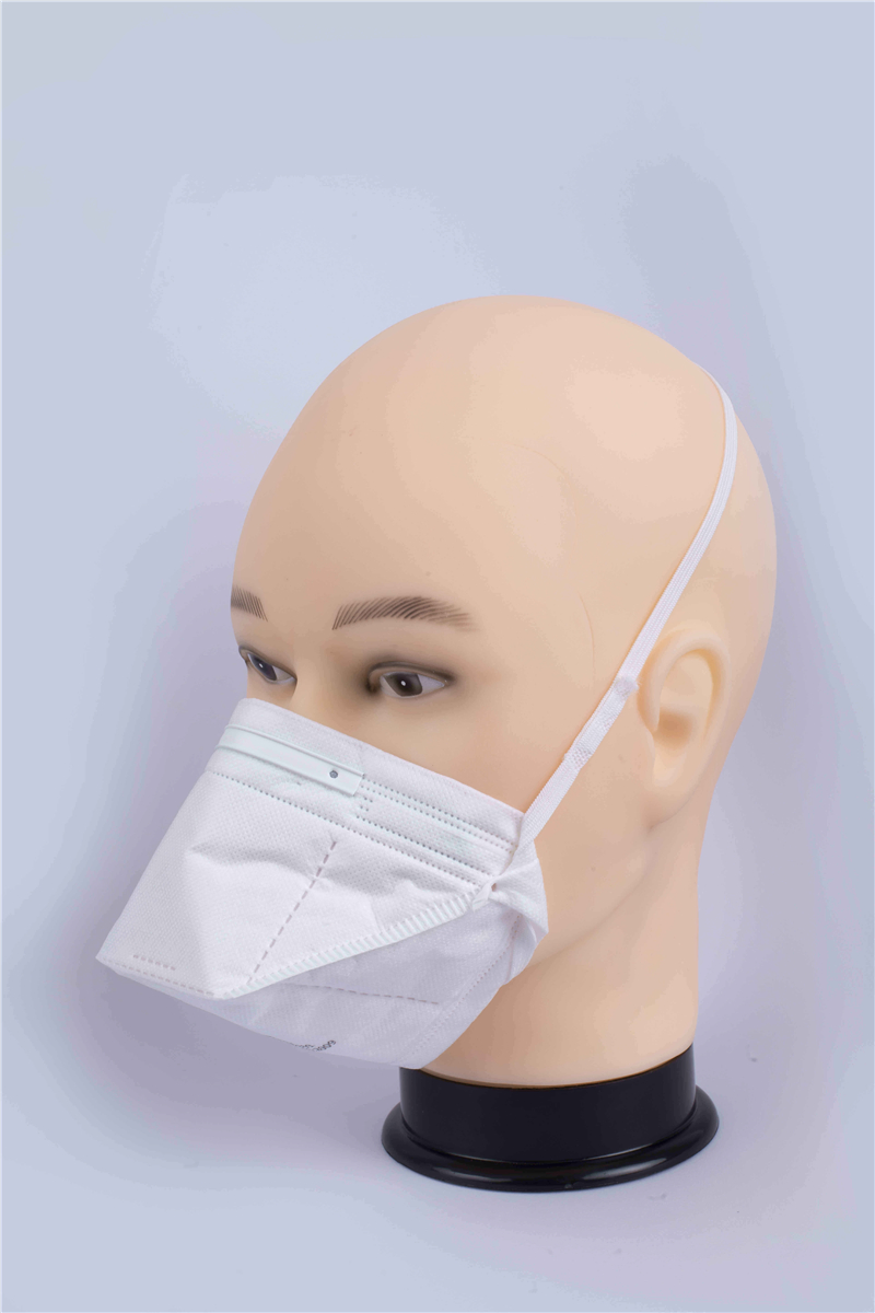FFP2 Filtering Half Mask Manufacturer Laianzhi Tp201 White Boat Shape Face Masks