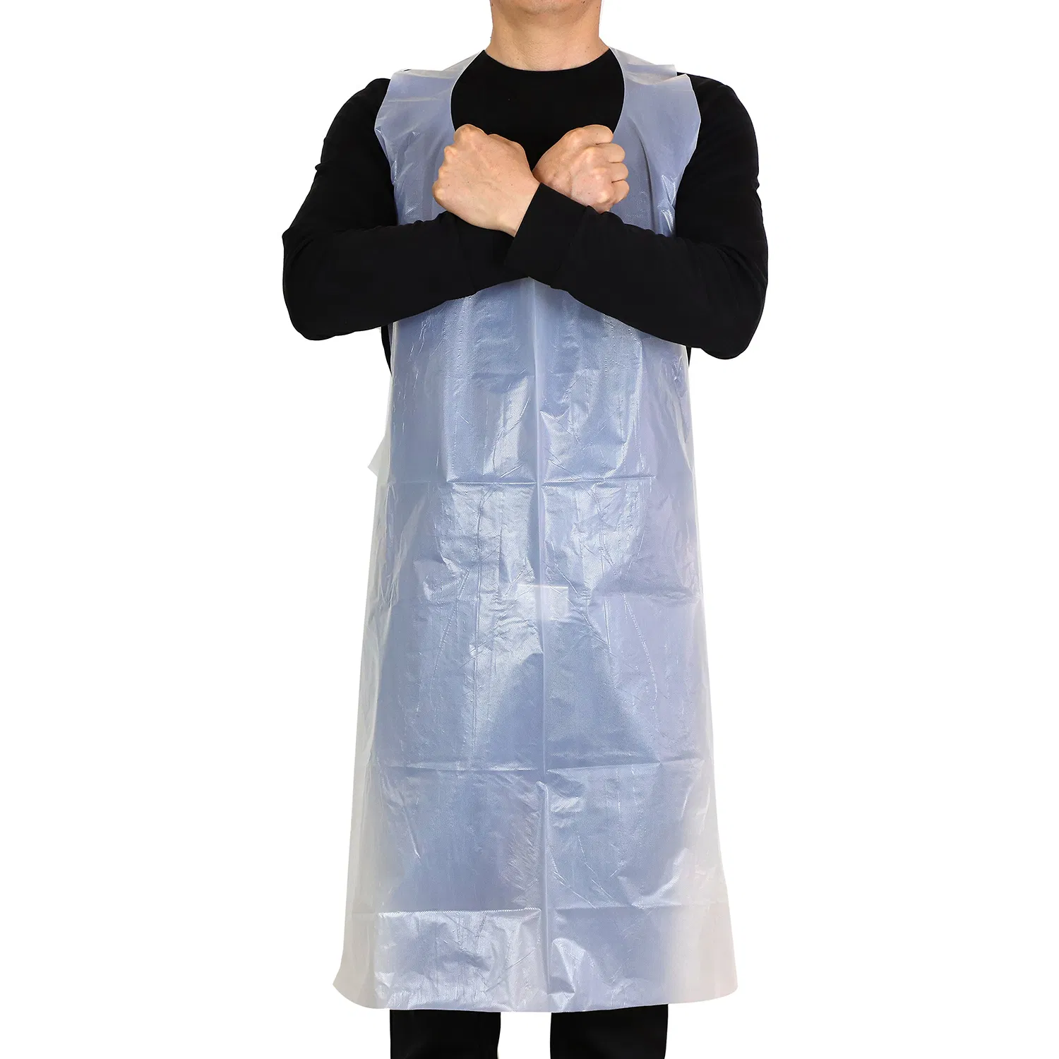 Disposable PE Apron Factory Wholesale Cheap Price Waterproof One Time Use Kitchen Aprons