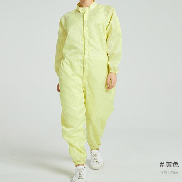 ESD Two Pieces in One Anti-Static Jumpsuit Clothing Garment for Cleanroom Workwear