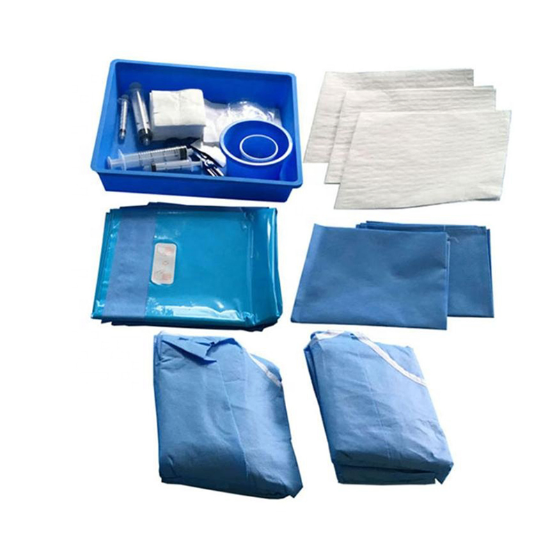 CE Certificate Disposable Eo Sterile Customized Surgical Drape Set Pack for Hospital