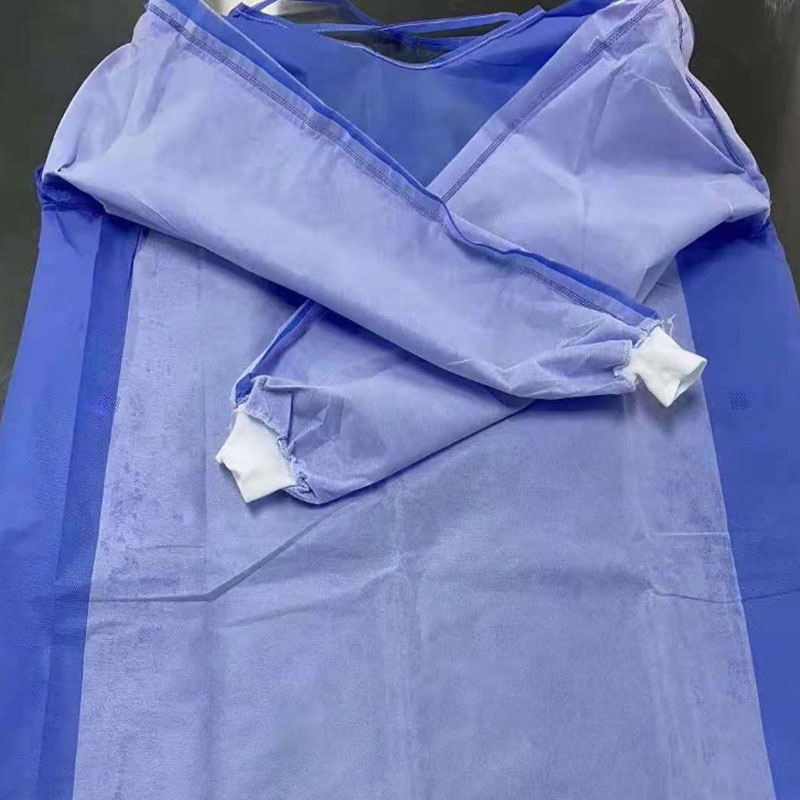 PPE PP Chemotherapy 30 40 Grams Medical Gown Operating Southafrica Exam Waterproof Disposable Isolation Gown AAMI Level 3 4