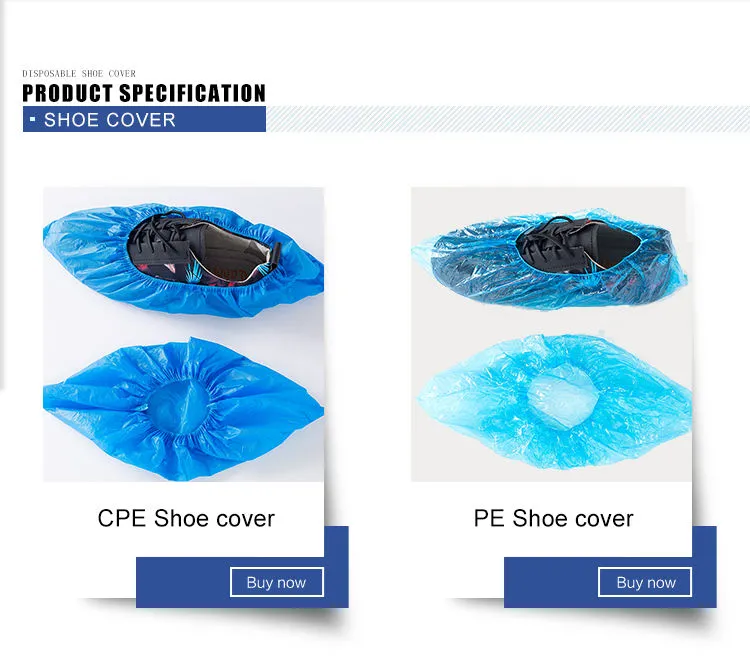 Disposable Plastic Shoe Cover