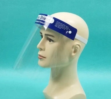 Disposable Splash Resistant Safety Medical Anti-Fog Face Shield with CE ISO 13485