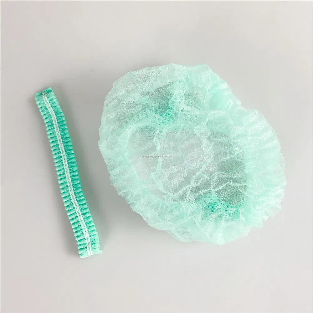 Siny Hot Surgical Supplies Disposable Supply Medical Working Bouffant Cap