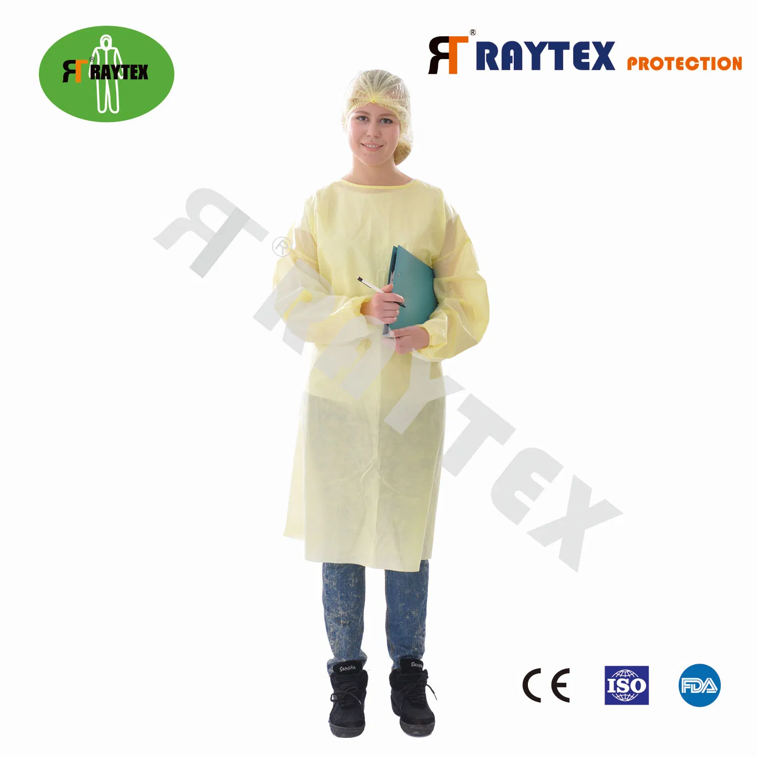 Chemotherapy Protective Level 1 2 3 Supplies Sterilized En13795 Surgical Gown