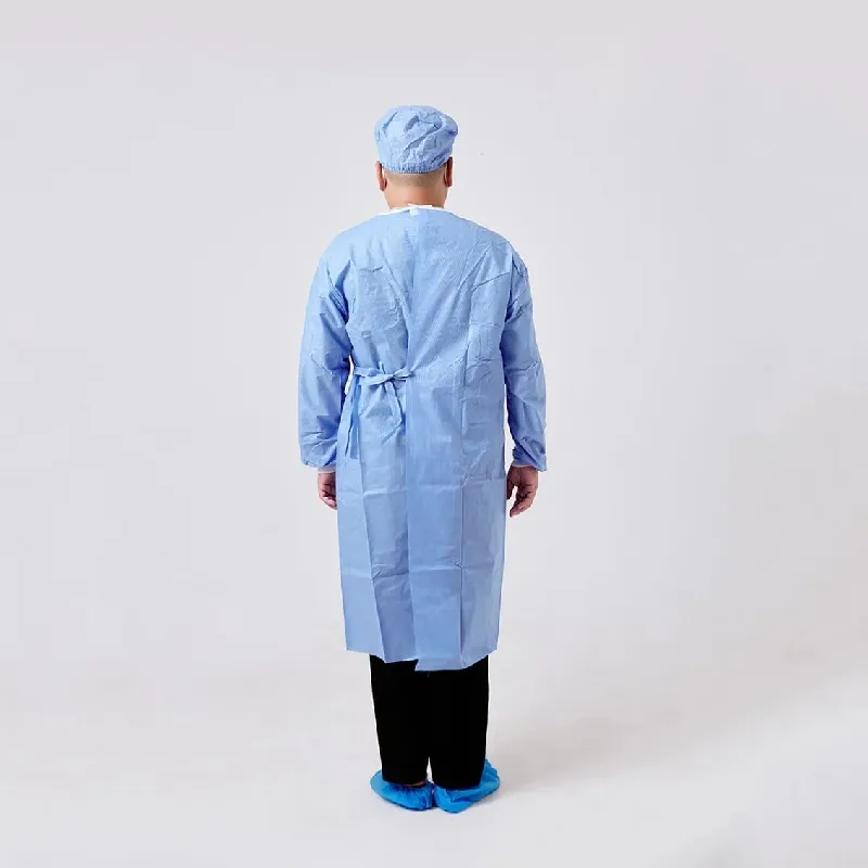 Isolation Gown Back View