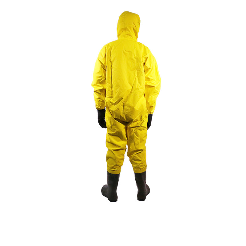 Factory Supplying Best Price Liquid Resistant Non-Seal Chemical Protective Suit