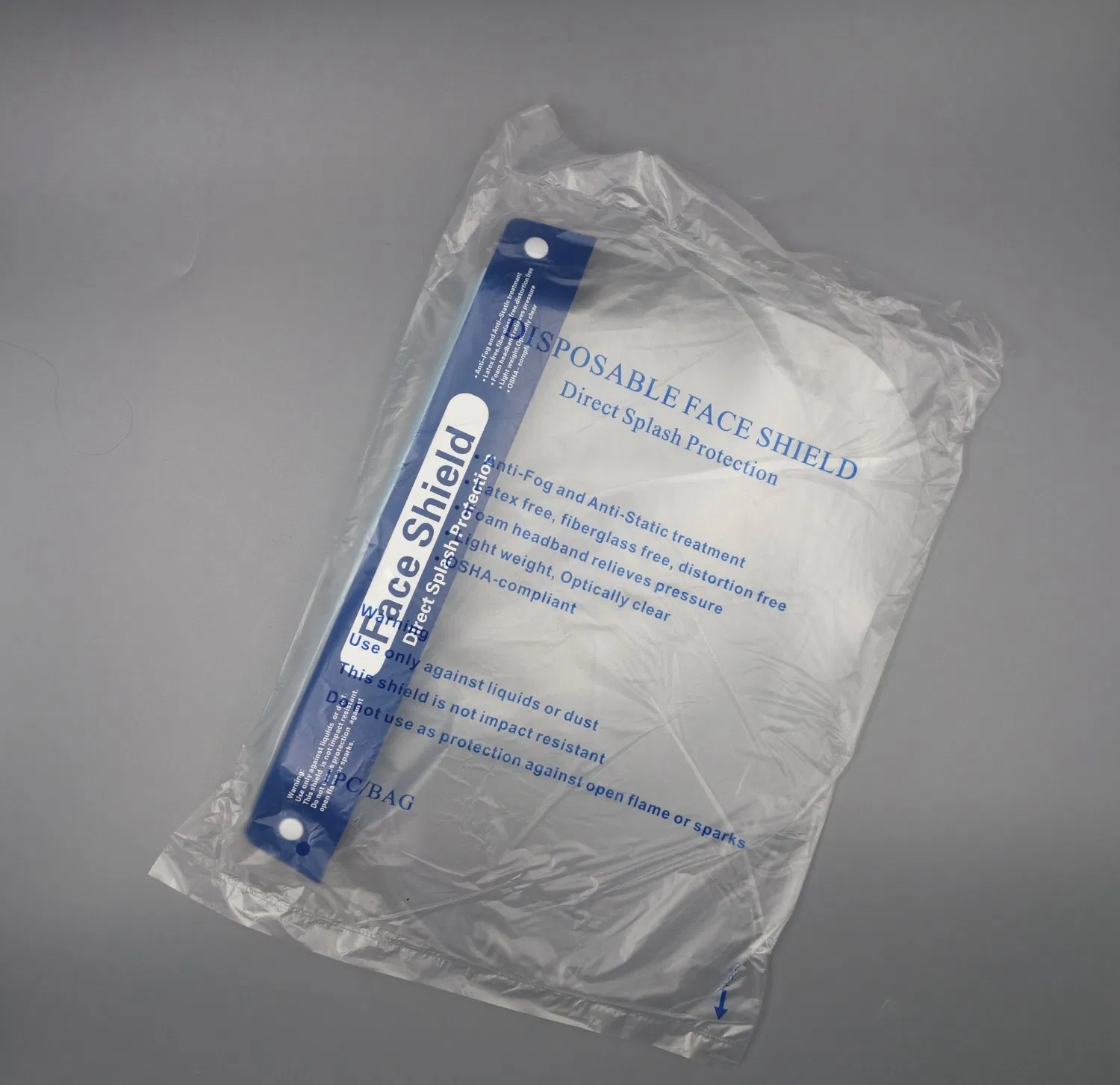 Dental Material Plastic Medical Disposable Face Shield