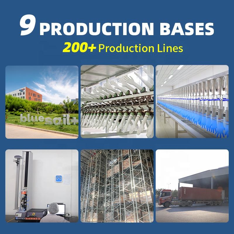 100PCS/Box 3mil Finger-Textured Anti-Slip Disposable Nitrile Examination Gloves Powder-Free, White, Medical-Grade